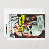 Monster Kind Radio ontmoet de Schroefschedel Briefkaart (Voorkant / Achterkant)