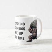 monster koffiemok (Voorkant rechts)