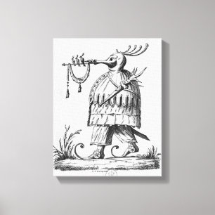 Monster, Les Songes Drolatiques de Pantagruel Canvas Afdruk