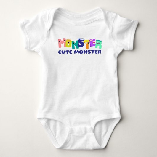Monster leuke monster romper (Voorkant)