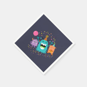 MONSTER MASH BIRTHDAY monster-servetten Servetten
