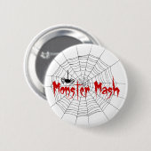 Monster Mash Halloween Ronde Button 5,7 Cm (Voorkant /achterkant)