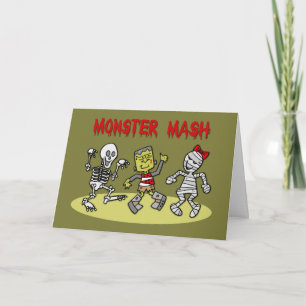 Monster Mash-kaart Kaart