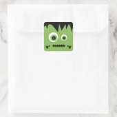 Monster Mash | Monster Halloween Vierkante Sticker (Tas)