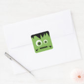 Monster Mash | Monster Halloween Vierkante Sticker (Envelop)