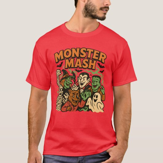 MONSTER MASH T-SHIRT (Voorkant)
