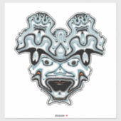 Monster Mask Sticker (Vel)