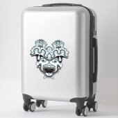 Monster Mask Sticker (Koffer)