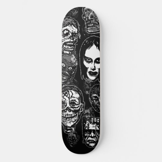 Monster Masques Skateboard Deck - Compétition Mapl (Recto)