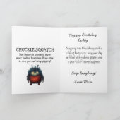 Monster Mayhem...Chuckle Squatch Bedankkaart (Binnen)