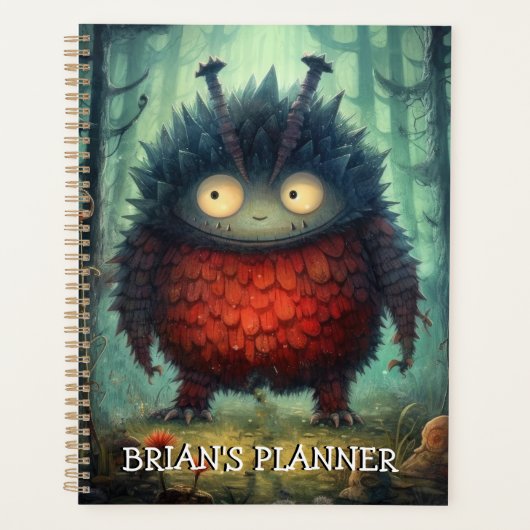 Monster Mayhem...Chuckle Squatch Planner (Voorkant)