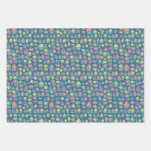 Monster Mayhem Wrapping Paper Flat Sheet Set of 3 (Voorkant 3)