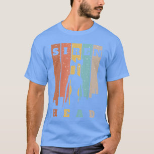 Monster met Sirenes als Hoofden boven Stad Horror  T-shirt