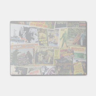 Monster Movie Collage Post-it® Notes