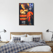 Monster Movie Poster The Mummy Canvas Afdruk (Insitu (Slaapkamer))