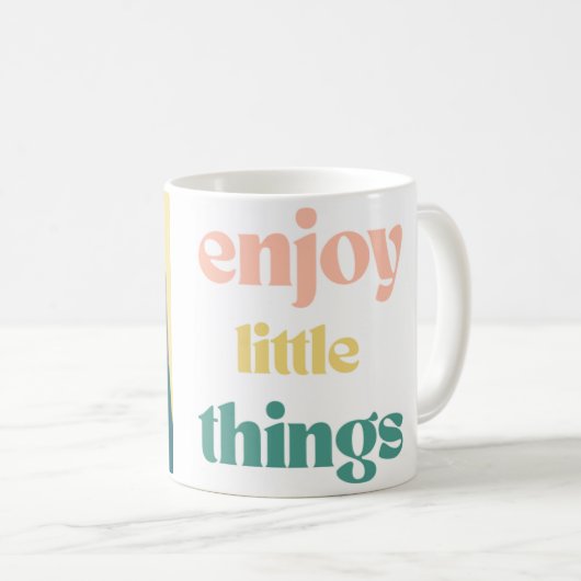 MONSTER MUG ENJOY LITTLE THINGS (Devant droit)