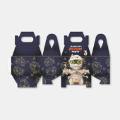 Monster Mummy kinderen Birthday Party Bedankdoosjes (Uitgevouwen)