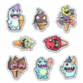 Monster Munchies Stickers Crème de glace pt 3 (Devant)
