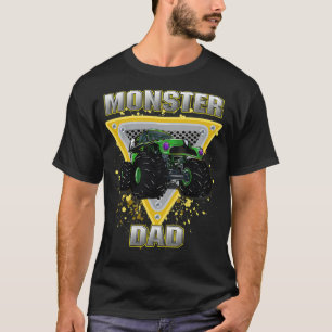 Monster pa Retro  Monster grappige yoga clot T-shirt