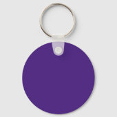 Monster Paarse Knop Sleutelhanger (Voorkant)