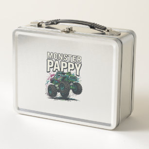 Monster Pappy Monster Truck Oude Vector Ontwerp_