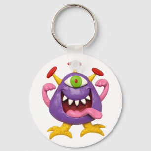 Monster Party Sleutelhanger