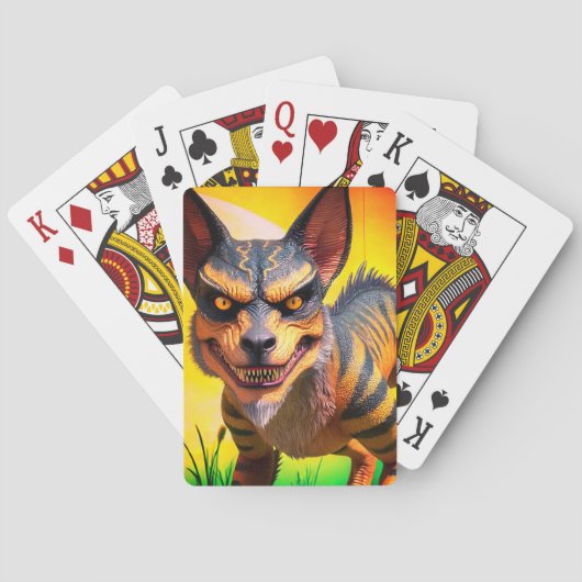 Monster Pokerkaarten (Achterkant)