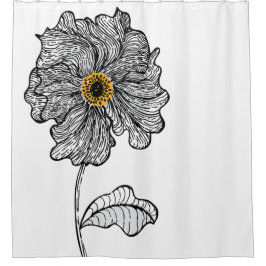 Monster Poppy Douchegordijn