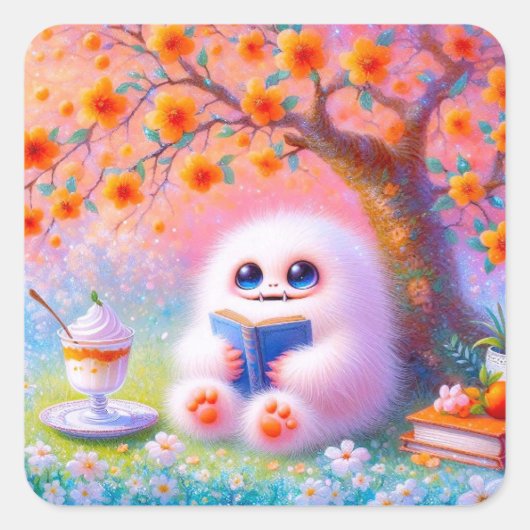 Monster Reader Stickers (Voorkant)