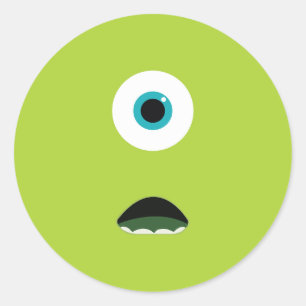 Monster Ronde Sticker