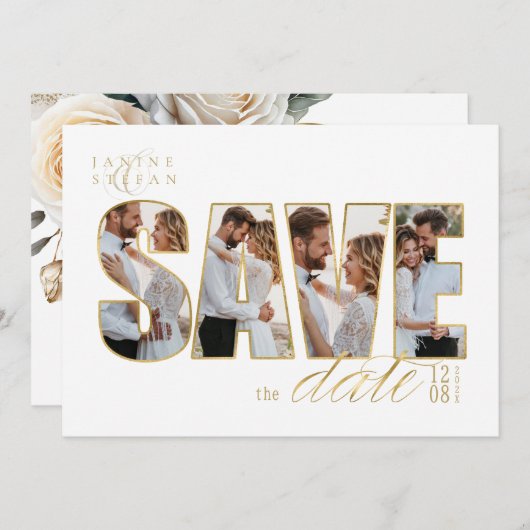 monster save the date (Voorkant / Achterkant)