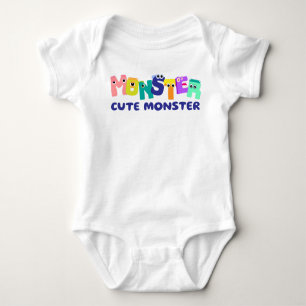 Monster schattig monster romper