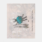 Monster Slayer Petroglyph Fleece Blanket (Voorkant)