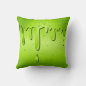 Monster Snot Green Slime Kussen (Achterkant)