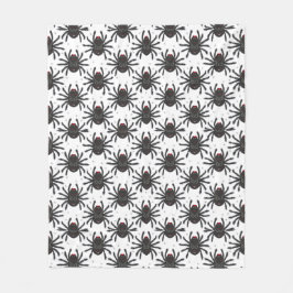 Monster Spiders Fleece Deken