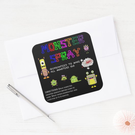Monster Spray Stickers (Envelop)
