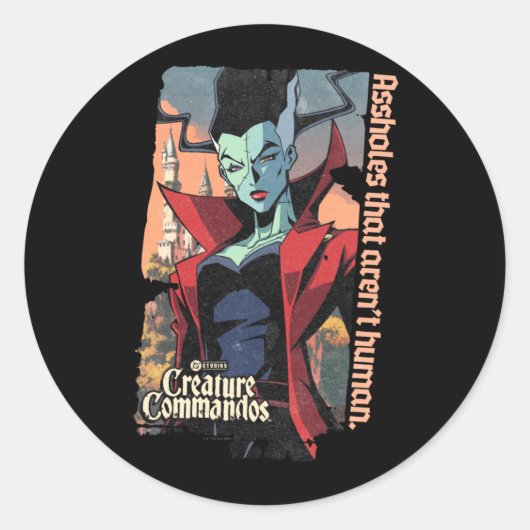 Monster Squad The Bride Performance Ronde Sticker (Voorkant)