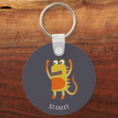 Monster Stanley Custom Name Sleutelhanger (Voorkant)