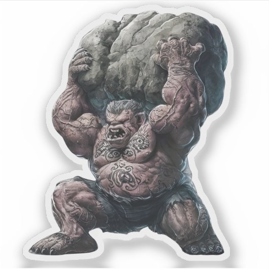 monster sticker (Voorkant)