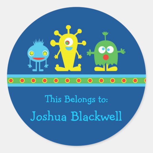 Monster Sticker (Voorkant)