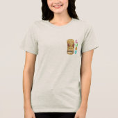 Monster Tiki Luau Tri-Blend Shirt (Voorkant)