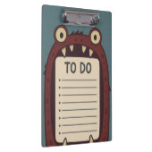 Monster To Do Klembord (Rechts)