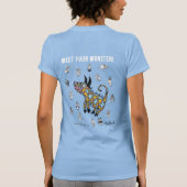 Monster Transformation Lancering T-shirt Vrouwen (Achterkant)