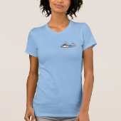 Monster Transformation Lancering T-shirt Vrouwen (Voorkant)