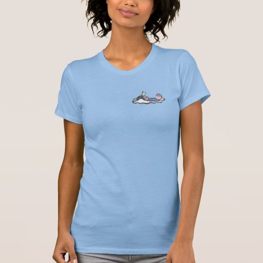 Monster Transformation Lancering T-shirt Vrouwen (Voorkant)