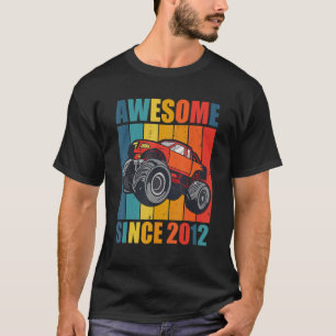 Monster Truck 10th Birthday Boy Geweldige sinds 20 T-shirt