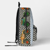 Monster Truck Back Pack - Back to School Gear Bedrukte Rugzak (Links)