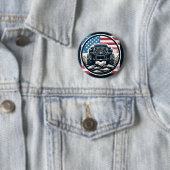 MONSTER TRUCK BADGE RONDE BUTTON 5,7 CM (In situ)