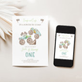 Monster Truck Bash 1er Anniversaire Invitation