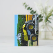 Monster Truck Briefkaart (Staand voorkant)